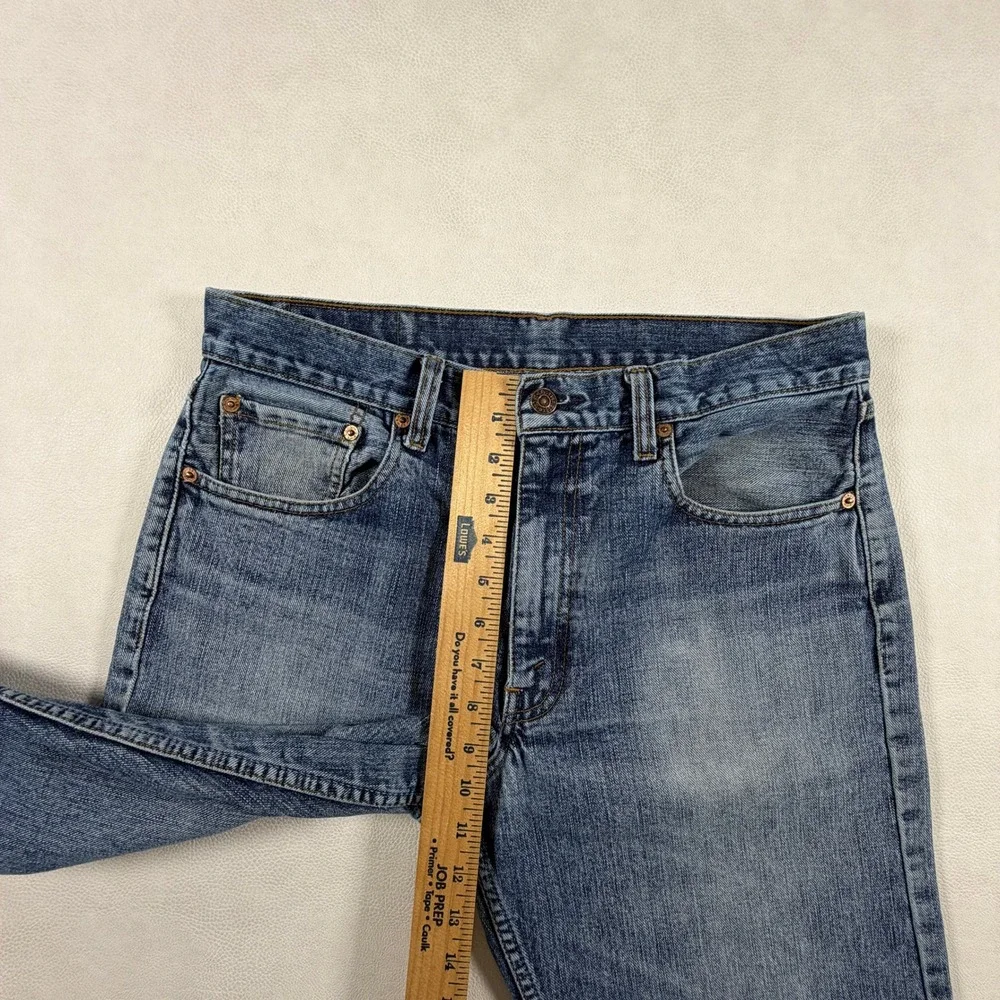 Vintage Levis 511 Slim Fit Jeans Mens 32x34 Blue Denim Straight Leg Cotton
